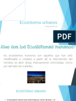 Ecosistema urbanos exposicion