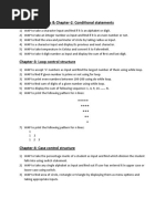 Chapter-1: C Basics & Chapter-2: Conditional Statements