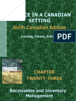 Finance in A Canadian Setting