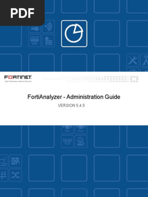 Fortianalyzer 5 4 5 Administration Guide Databases Computer Data Storage
