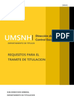 RequisitosTitulacion VERSION FINAL - 2014 PDF