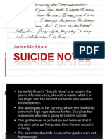 Suicide Notes