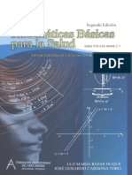 Matematicas Basicas para La Salud PDF