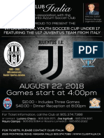 2018 - U17 Juventus Poster