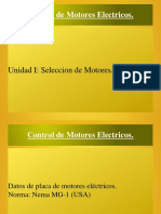 Selección y datos de motores eléctricos