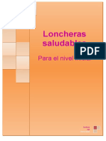 Loncheras saludables para niños