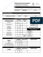 Evaluación primaria sistema educativo nacional