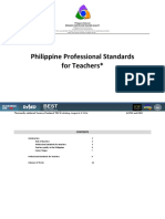Professional Standards For Teachers in The Philippines PDF
