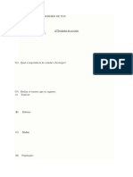 Revisão de ecologia sobre espécies, ecossistemas e cadeias alimentares