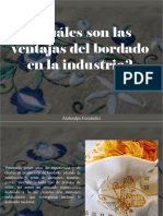 Atahualpa Fernández - ¿Cuáles Son Las Ventajas Del Bordado en La Industria?