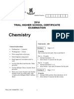 Newington 2014 Chemistry Trials & Solutions