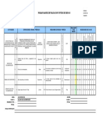 Evaluación de riesgos en archivo de documentación