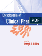 Joseph T. DiPiro-Encyclopedia of Clinical Pharmacy-Marcel Dekker (2002)