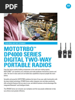 Mototrbo Dp4000 Series Portable Specifications