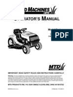 Operator's Manual for 660-679 Series Lawn Tractors