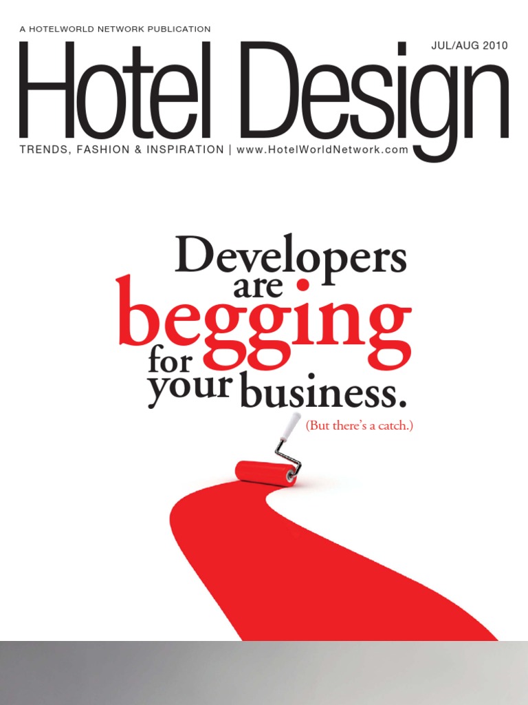 Hotel Design Magazine JulyAugust 2010