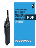 Mototrbo™ DP4400/DP4401: User Guide