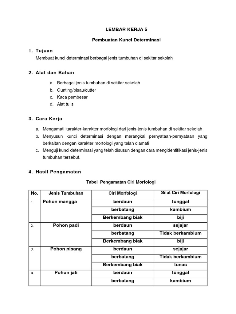 Lk 05 Pembuatan Kunci Determinasi