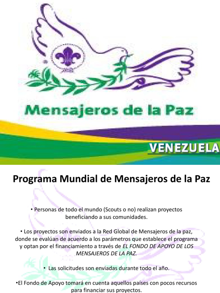 Mensajeros de la Paz en Venezuela | PDF | Paz | Venezuela