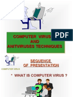 Computer Viruses AND Anitviruses Techniques