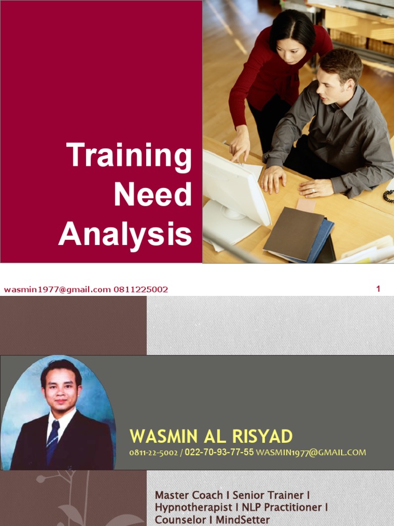 Training Need Analysis Pdf Competence Human Resources