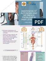 s2.3 Awareness of Autonomic and Metabolic Problems in High Ed - DR Farida