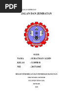Download materi tentang kontruksi jalan dan jembatan by Aldin Syaputra SN386255781 doc pdf