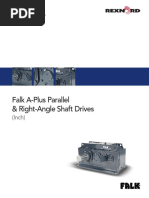 131 110 Falk A Plus Parallel and Right Angle Gear Drives Catalog | PDF |  Transmission (Mechanics) | Gear
