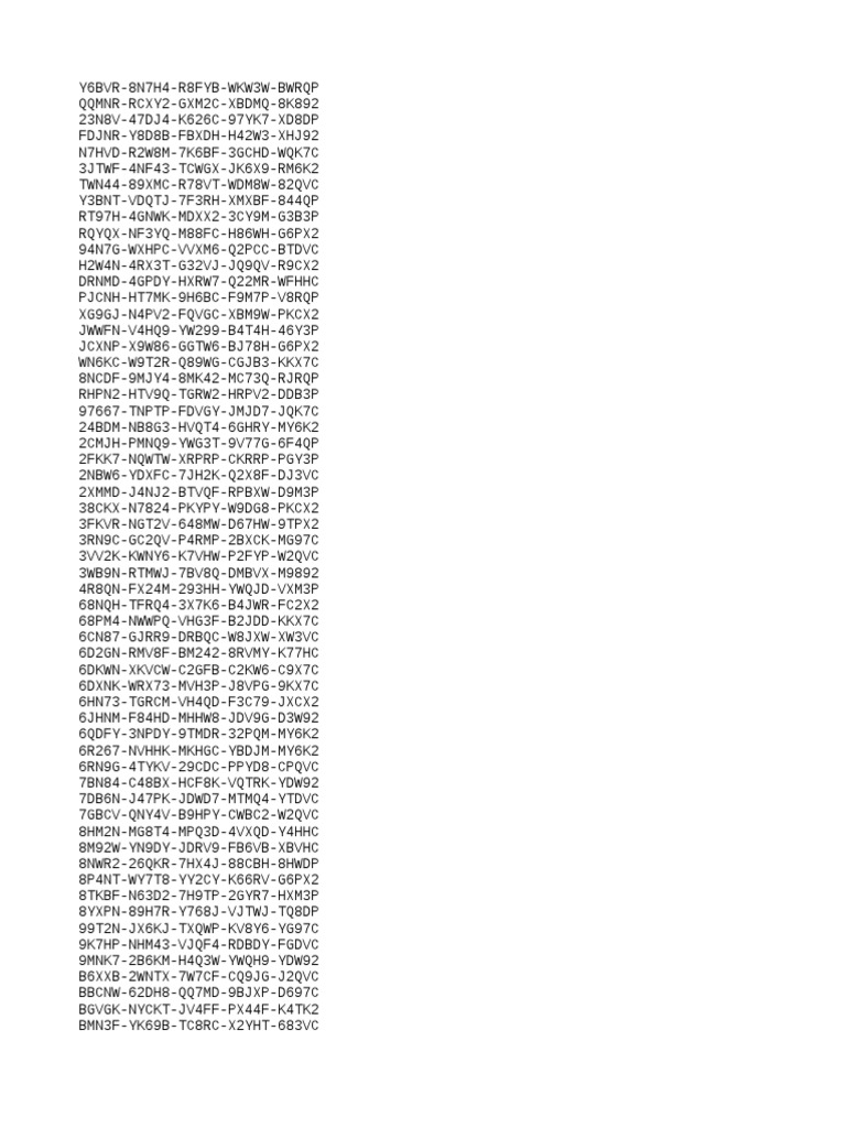 Office 2016 Retail Keys | PDF