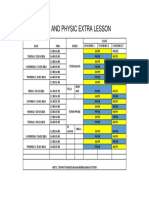 Math and Physic Extra Lesson