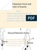 Tugas IPG Ground Reaction Force and Center of Gravity