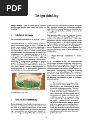 Design Thinking