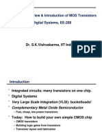 Lecture 1: Overview & Introduction of MOS Transistors Digital Systems, EE-208