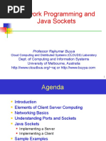 Network Programming and Java Sockets: Professor Rajkumar Buyya