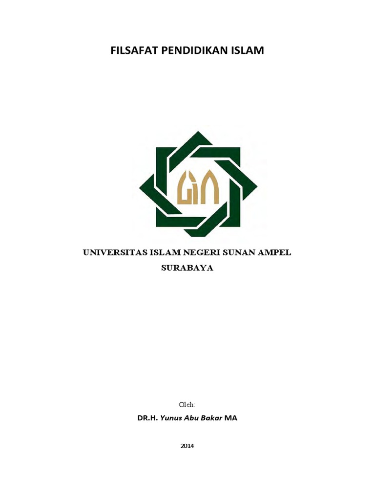 Filsafat Pendidikan Islam Filsafat Pendidikan Islam