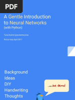 A Gentle Introduction To Neural Networks With Python