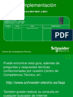 Guía de implementación de intercambio de datos entre M241/M251 y M221