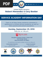 Service Academy Information Day 2018
