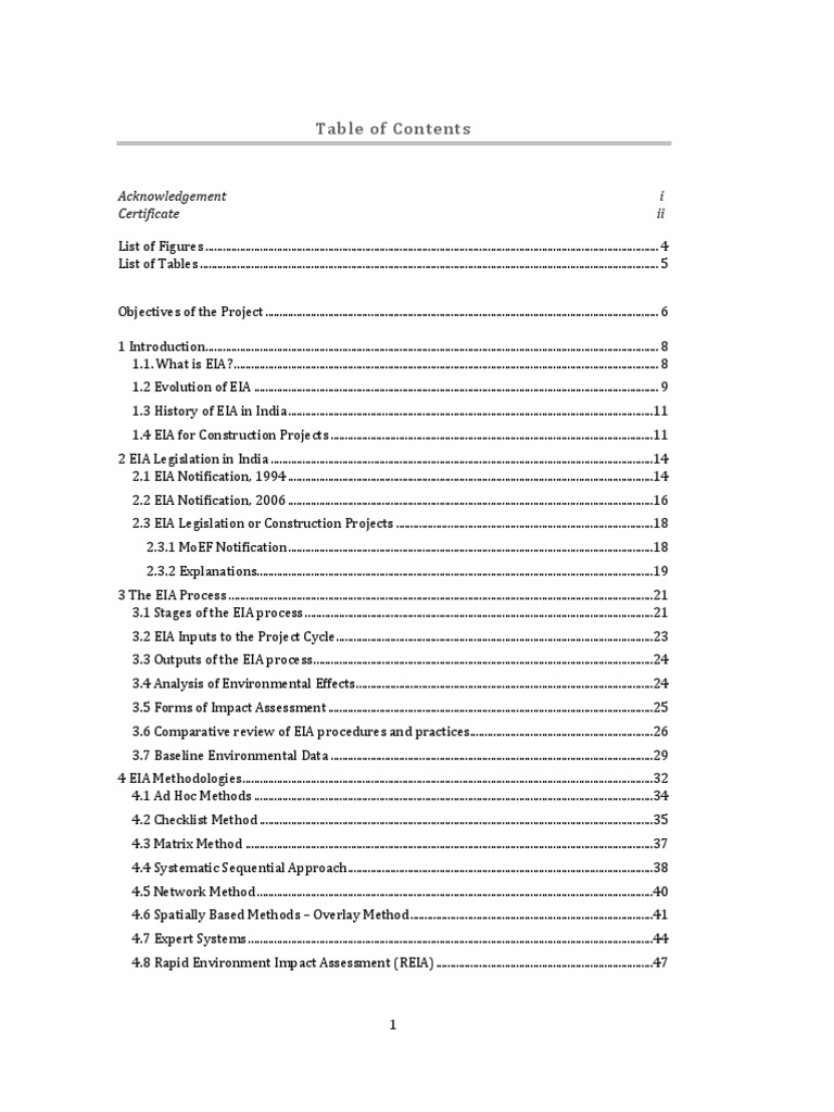 Environmental assessment essay image