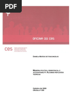 DANIELA MATEUS DE VASCONCELOS, MEMÓRIA POLÍTICA, DEMOCRACIA, E ACCOUNTABILITY