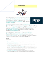 Estreptomicina: antibiótico para tratar tuberculosis