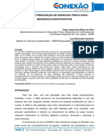 010 Fisioterapia Vírus HIV e Prescrição de Exercício Físico para Indivíduos Soropositivos