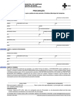 Modelo Procuracao Vigilancia Sanitaria Retirada Licenca de Funcionamento