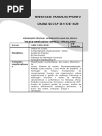 Temática Interdisciplinar