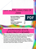 Gap Model Analysis of Jseb