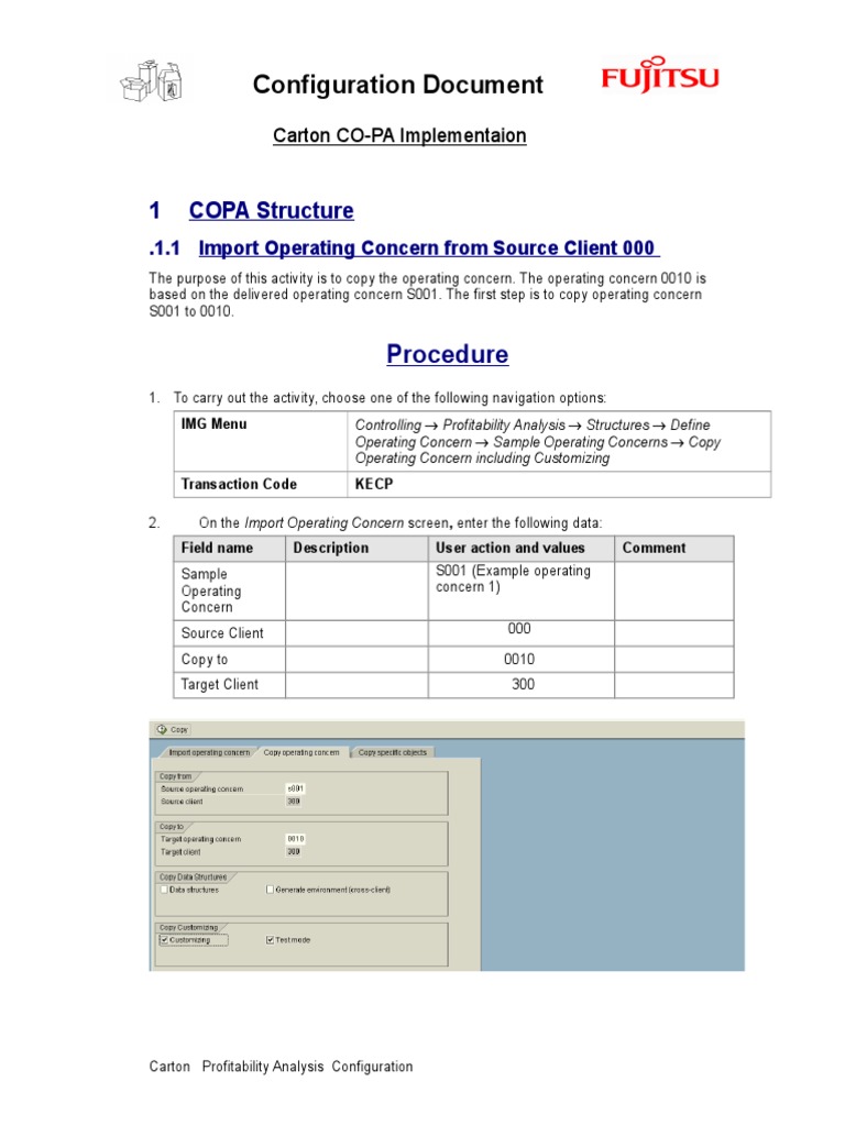 Carton CO-PA Configuration Guide | PDF | Valuation (Finance) | Invoice