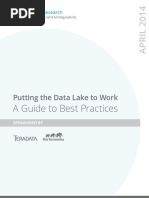 A Guide To Best Practices: Putting The Data Lake To Work