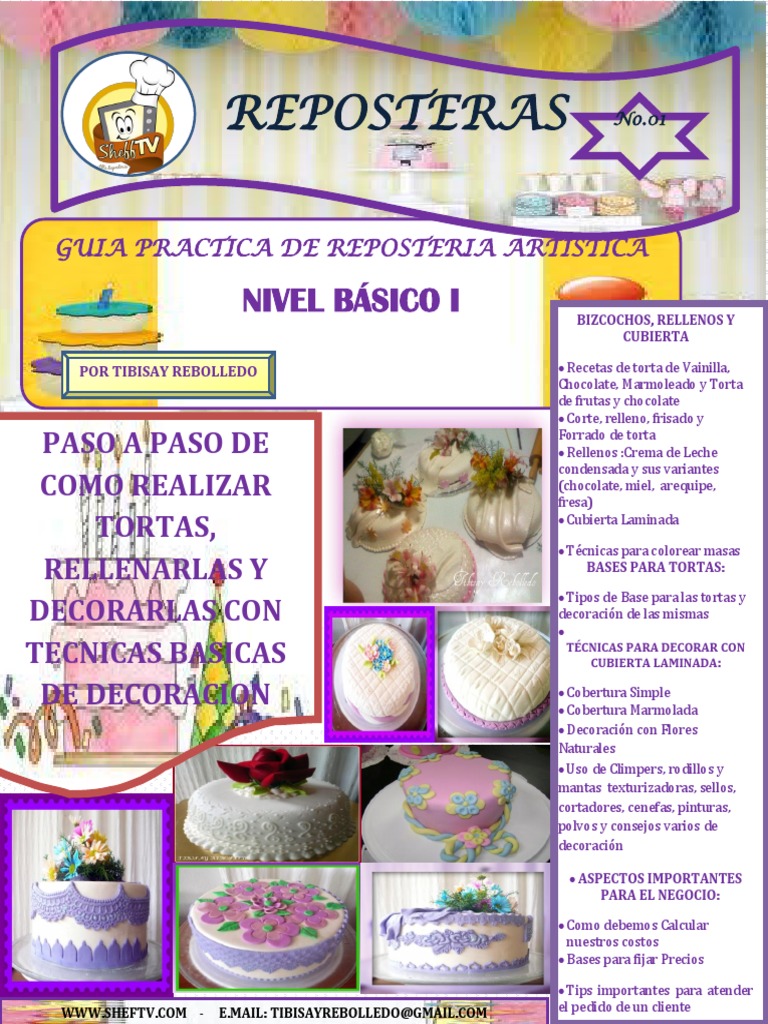 Manual de repostería by ginafuenmayor07 - Issuu