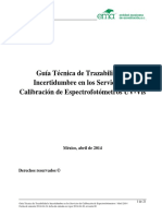 Cal Espectrofotometros Cenam PDF