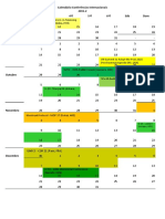 Calendário de Conferências Internacionais Selecionadas 2015